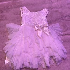 Beautiful cream infant dress